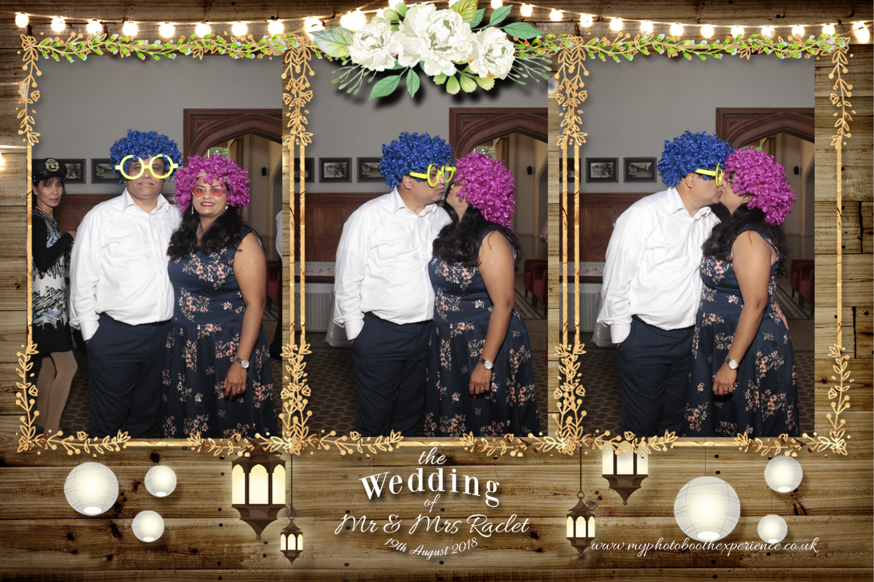 Mr & Mrs Raclet | View more photos from the event at gallery.myphotoboothexperience.co.uk/u/MyPhotoBoothExperienceLtd/Mr-Mrs-Raclet